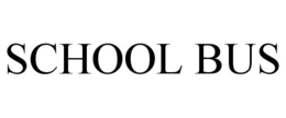 SCHOOL BUS trademark
