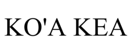KO'A KEA trademark