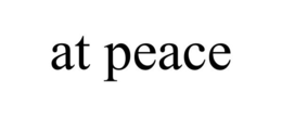 AT PEACE trademark
