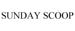 SUNDAY SCOOP trademark