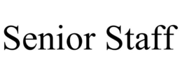 SENIOR STAFF trademark