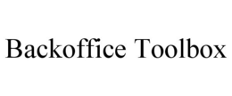 BACKOFFICE TOOLBOX trademark