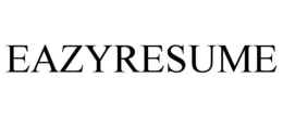 EAZYRESUME trademark