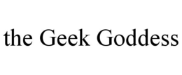 THE GEEK GODDESS trademark