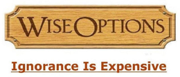 WISEOPTIONS IGNORANCE IS EXPENSIVE trademark