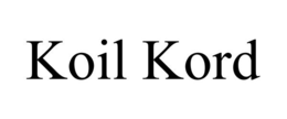 KOIL KORD trademark