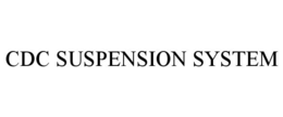 CDC SUSPENSION SYSTEM trademark