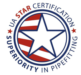 UA STAR CERTIFICATION SUPERIORITY IN PIPEFITTING trademark