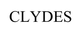 CLYDES trademark
