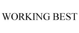 WORKING BEST trademark