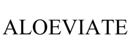 ALOEVIATE trademark