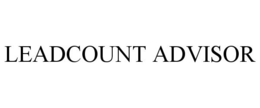 LEADCOUNT ADVISOR trademark