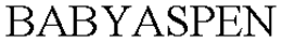 BABYASPEN trademark