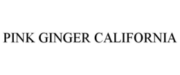 PINK GINGER CALIFORNIA trademark