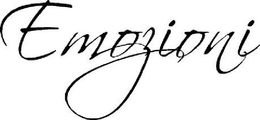 EMOZIONI trademark