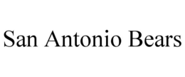 SAN ANTONIO BEARS trademark