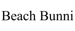 BEACH BUNNI trademark