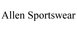 ALLEN SPORTSWEAR trademark