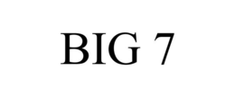 BIG 7 trademark