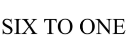 SIX TO ONE trademark