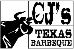 CJ'S TEXAS BARBEQUE trademark