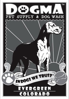 DOGMA PET SUPPLY & DOG WASH IN DOGS WE TRUST EVERGREEN COLORADO trademark