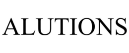 ALUTIONS trademark