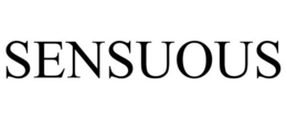 SENSUOUS trademark