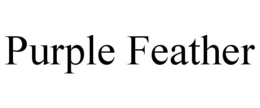 PURPLE FEATHER trademark