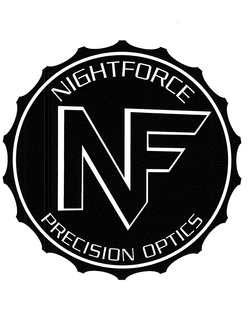 NF NIGHTFORCE PRECISION OPTICS trademark