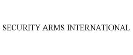 SECURITY ARMS INTERNATIONAL trademark
