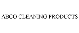 ABCO CLEANING PRODUCTS trademark