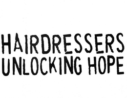 HAIRDRESSERS UNLOCKING HOPE trademark