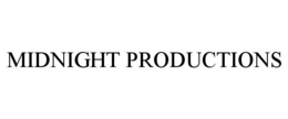 MIDNIGHT PRODUCTIONS trademark