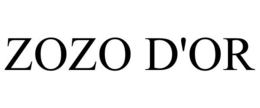 ZOZO D'OR trademark