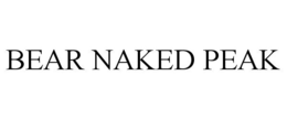 BEAR NAKED PEAK trademark