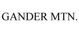 GANDER MTN. trademark