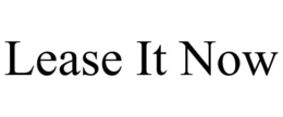 LEASE IT NOW trademark