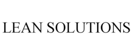 LEAN SOLUTIONS trademark