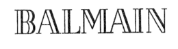 BALMAIN trademark