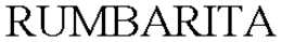 RUMBARITA trademark