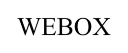 WEBOX trademark