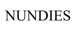 NUNDIES trademark