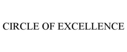 CIRCLE OF EXCELLENCE trademark