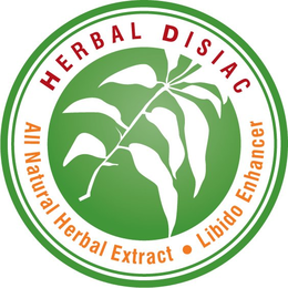 HERBAL DISIAC ALL NATURE HERBAL EXTRACT LIBIDO ENHANCER trademark