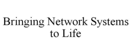 BRINGING NETWORK SYSTEMS TO LIFE trademark