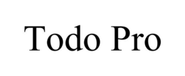 TODO PRO trademark