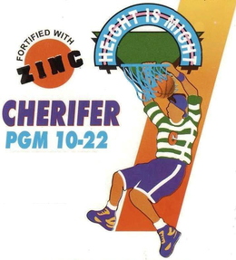 CHERIFER PGM 10-22 FORTIFIED WITH ZINC HEIGHT IS MIGHT C trademark