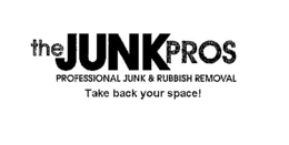 THEJUNKPROS PROFESSIONAL JUNK & RUBBISH REMOVAL TAKE BACK YOUR SPACE! trademark