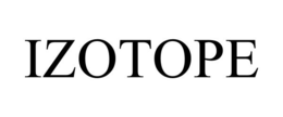 IZOTOPE trademark